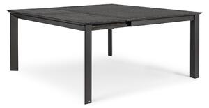 KONNOR II fekete alumínium kerti asztal