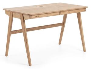 Jakes Natural íróasztal, 120 x 65 cm - Kave Home