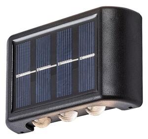 Kangton solar napelemes kültéri fali lámpa led 8 Lumen - Raba-77024