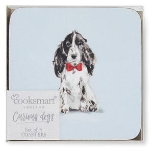 Curious Dogs 4 db-os poháralátét szett - Cooksmart ®