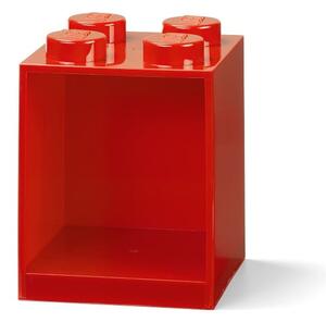 Brick 4 gyerek piros fali polc - LEGO®