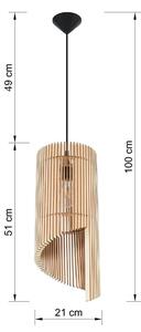 Limpezia fa függőlámpa - Nice Lamps