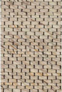 Frills bézs gyapjú szőnyeg, 170 x 240 cm - Zuiver