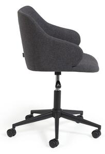 Einara sötétszürke irodai szék - Kave Home