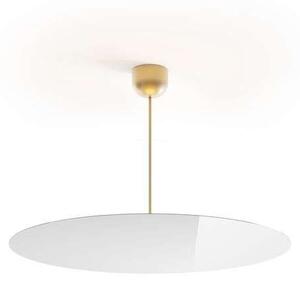 Luceplan - Milimetro Mennyezeti Lámpa H53 Ø85 Brass/MirrorLuceplan - Lampemesteren