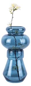 Morgana kék üveg váza, magasság 35 cm - PT LIVING