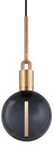 Buster+Punch - Forked Globe Függőlámpá Dim. Medium Smoked/BrassBuster+Punch - Lampemesteren