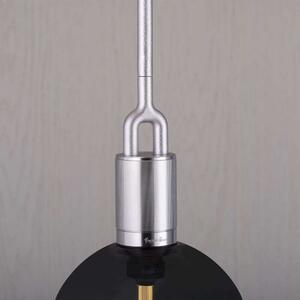 Buster+Punch - Forked Globe Függőlámpá Dim. Medium Smoked/SteelBuster+Punch - Lampemesteren