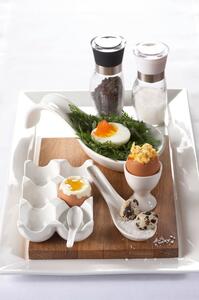 Basic fehér porcelán tojástartó - Maxwell & Williams