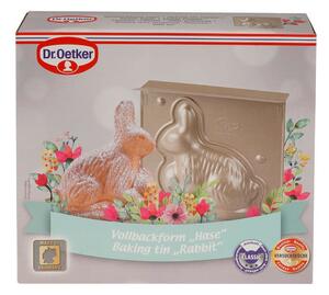 Easter Bunny acél sütőforma, 600 ml - Dr. Oetker