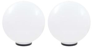2 db LED gömblámpa 50 cm PMMA