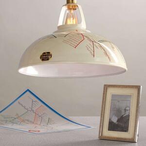 Coolicon - Large 1933 Design Függőlámpá Underground Map Creme - Lampemesteren