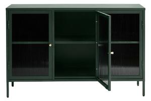 Bronco zöld fém tálalószekrény, magasság 85 cm - Unique Furniture