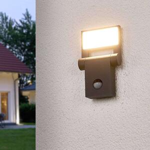 Lucande - Marius LED Kültéri Fali Lámpa Érzékelővel Graphite - Lampemesteren