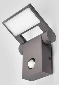 Lucande - Marius LED Kültéri Fali Lámpa Érzékelővel Graphite - Lampemesteren