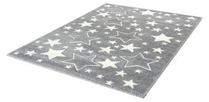 Amigo 329 ezüst gyerekszőnyeg csillagokkal 160x230 cm
