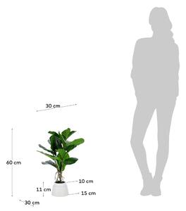 Fikusz műnövény (magasság 60 cm) Lyrata – Kave Home