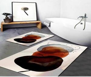 Fürdőszobai kilépő szett 2 db-os 60x100 cm Art Post Modern – Mila Home
