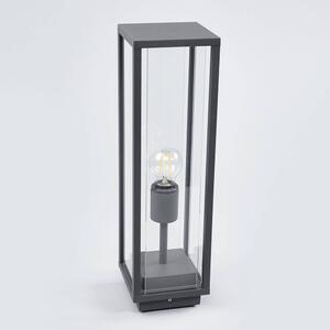 Lucande - Annalea Kültéri Kerti Lámpa H50 Dark Grey/Clear - Lampemesteren
