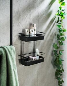 Molinella fekete zuhanypolc, 30 x 35 cm - Wenko