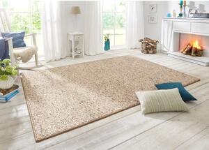 Világosbarna szőnyeg 60x90 cm Wolly – BT Carpet