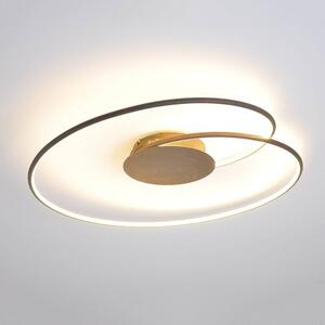 Lindby - Joline Mennyezeti Lámpa Rust/Chrome - Lampemesteren