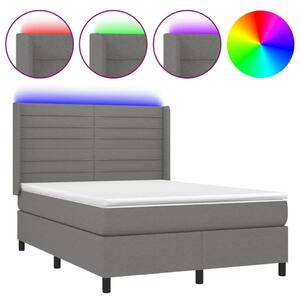VidaXL LED-es Ágy - 140x190 cm