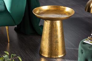 ORIENT arany alumínium lerakóasztal
