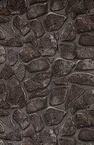 Fekete kő mintás tapéta (5548-30)