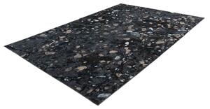 Greta 803 PET fekete szőnyeg 160x230 cm