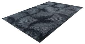 Greta 802 PET fekete szőnyeg 80x150 cm