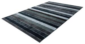 Greta 804 PET fekete szőnyeg 80x150 cm