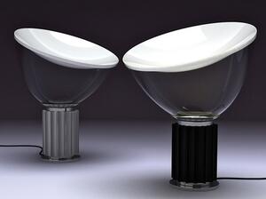 Flos - Taccia Small Asztali Lámpa Silver - Lampemesteren
