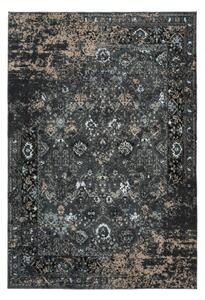 Greta 807 PET fekete szőnyeg 80x150 cm