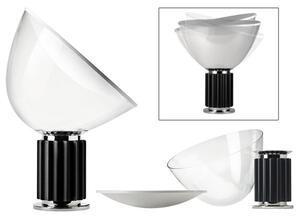 Flos - Taccia Small Asztali Lámpa Black - Lampemesteren