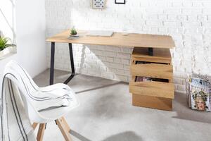 STUDIO barna mdf íróasztal 160cm