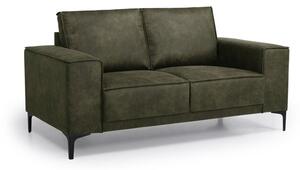 Zöld bőrutánzat kanapé 164 cm Copenhagen – Scandic