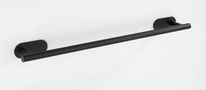 Orea Rail Turbo-Loc® rozsdamentes acél matt fekete fali törölköző tartó - Wenko