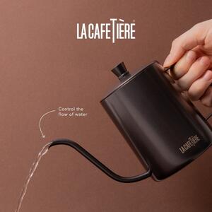 Szürke rozsdamentes acél kávéskanna 0,6 l La Cafetiere - Kitchen Craft