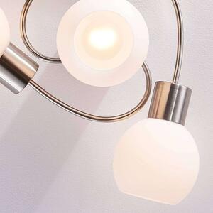 Lindby - Ciala 4 Mennyezeti Lámpa Nickel/OpalLindby - Lampemesteren