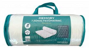 Naturtex Memory 7 zónás Fedőmatrac 90x200x3,8cm