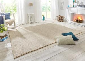 Krémszínű szőnyeg 80x150 cm Wolly – BT Carpet