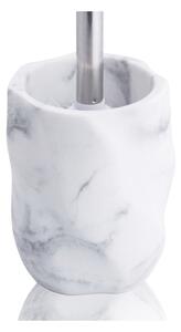 Fehér márvány WC-kefe Marble - Tomasucci