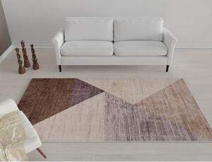 Barna-bézs mosható szőnyeg 80x50 cm - Vitaus