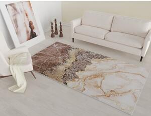 Konyakbarna-krémszínű mosható szőnyeg 150x80 cm - Vitaus