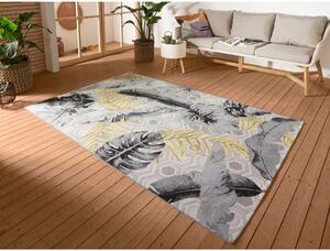 Sárga-szürke kültéri szőnyeg 165x80 cm Flair - Hanse Home