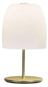 Prandina - Notte T1 Asztali Lámpa Opal/Brass Heritage - Lampemesteren