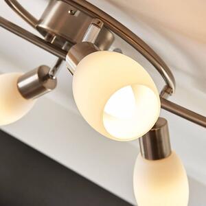 Lindby - Arda Mennyezeti Lámpa Whie/Nickel - Lampemesteren