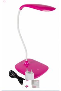 LED flexibilis asztali lámpa pink