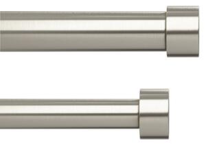 Umbra Cappa Dupla Függönykarnis Ezüst 305-457 cm